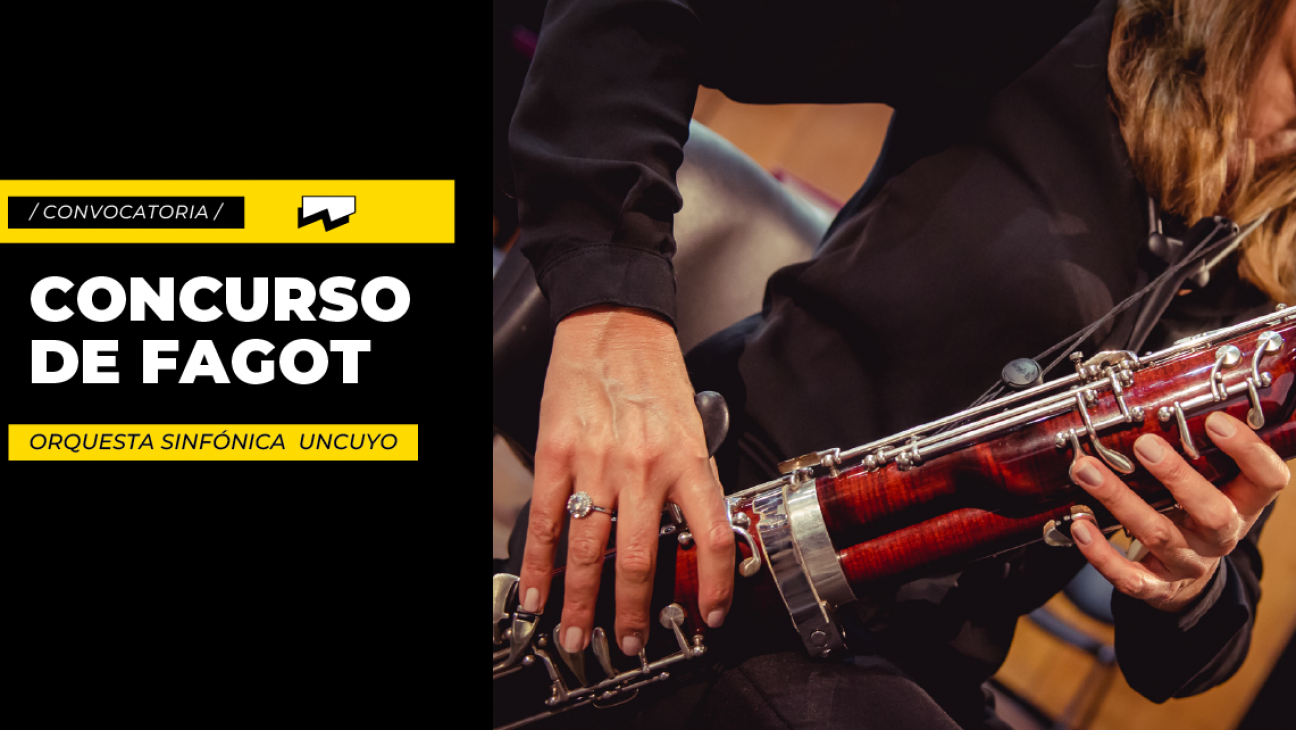 imagen Se abre concurso de fagot en la OSUNCuyo