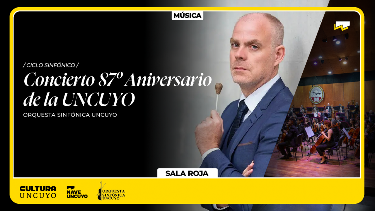 imagen La OSUNCUYO celebra su 87º Aniversario con una gala sinfónica