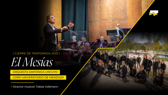 imagen La Orquesta Sinfónica y el Coro Universitario de Mendoza cierran su temporada con El Mesías de Haendel