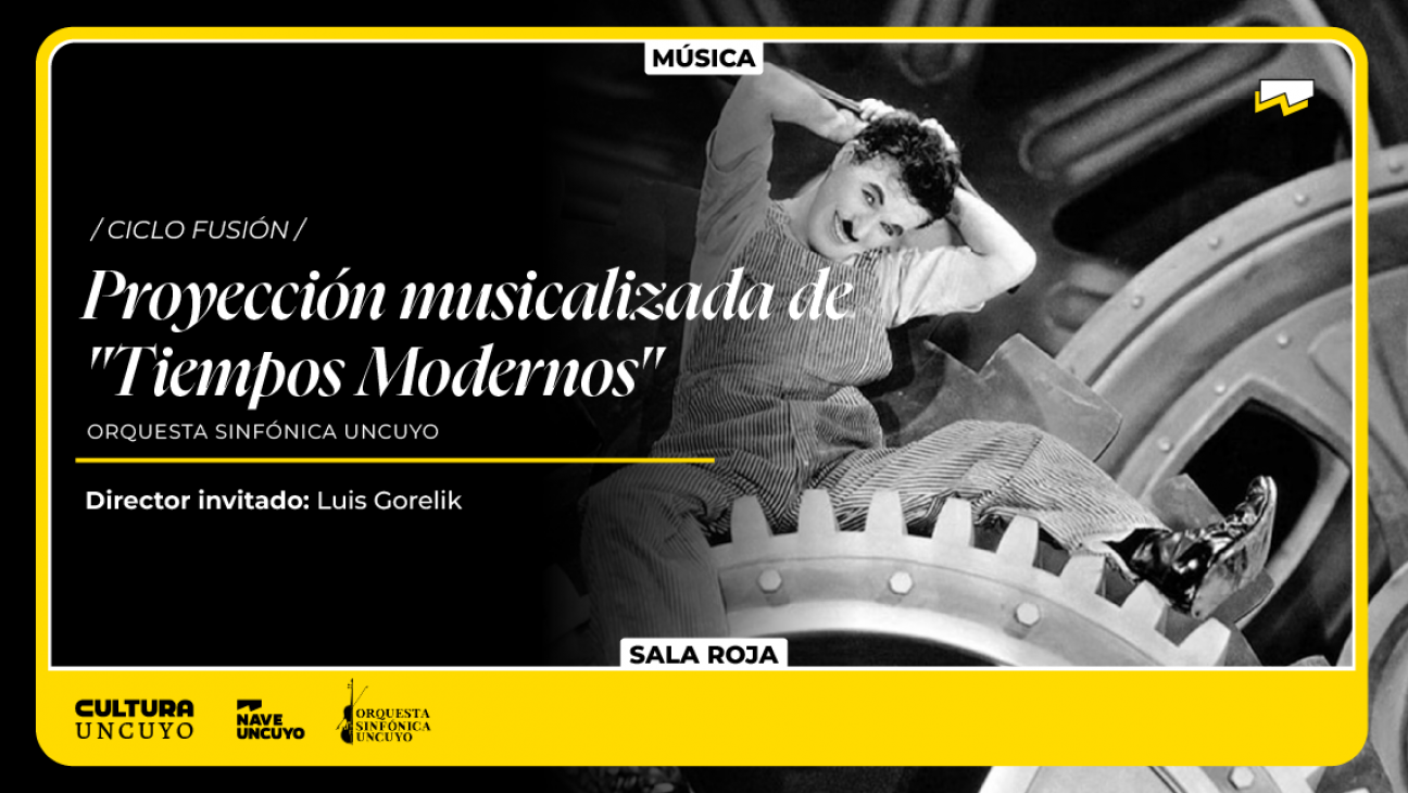 imagen Vuelve la música de películas con Tiempos modernos de Chaplin