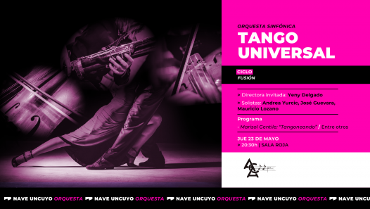 imagen La música del Río de la Plata se fusiona con la Sinfónica para un Tango Universal