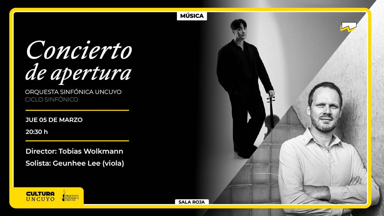 imagen La Orquesta Sinfónica de la UNCUYO anuncia su Temporada de Conciertos 2026