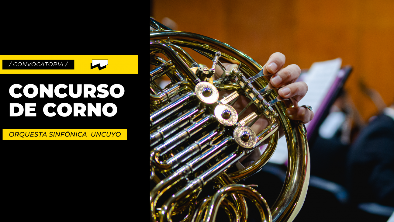 imagen Se abre concurso de corno en la OSUNCuyo