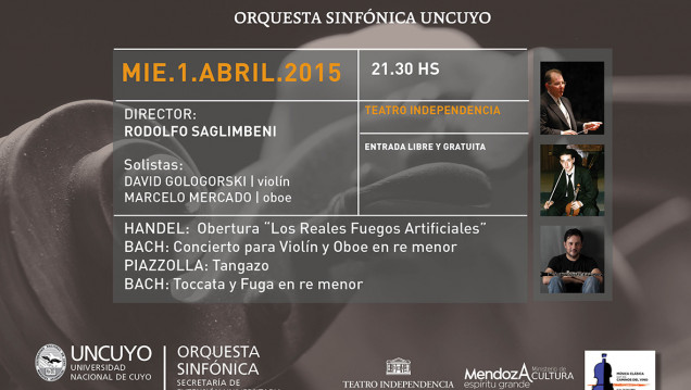 imagen La OSUNCuyo actuará en el Festival Música Clásica por los Caminos del Vino.
