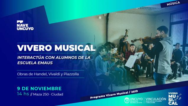imagen Vivero Musical: ensayo abierto con alumnos de la escuela EMAUS