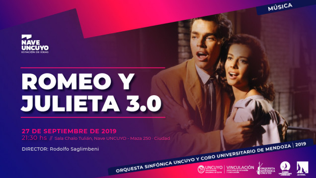 imagen "Romeo y Julieta 3.0" junto al Coro Universitario